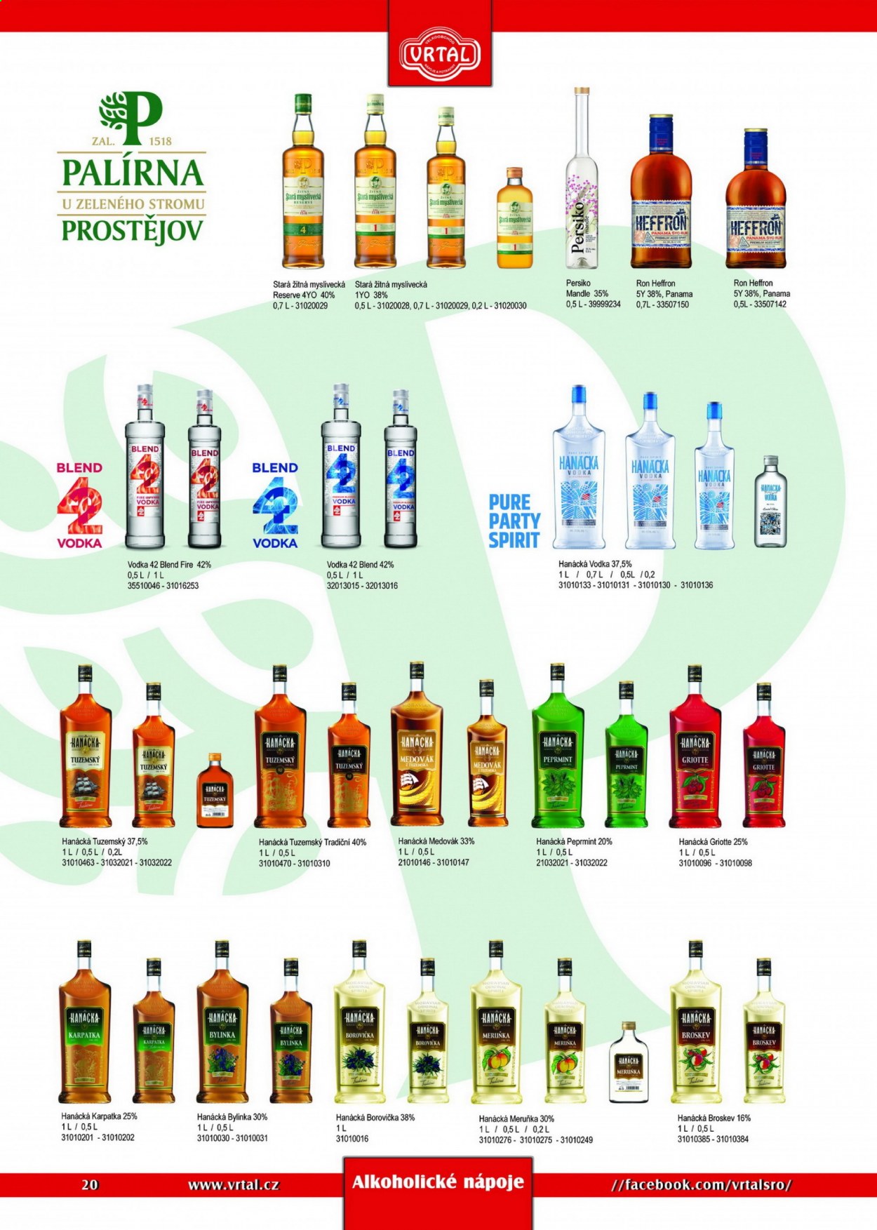 Leták Vrtal. Strana 20