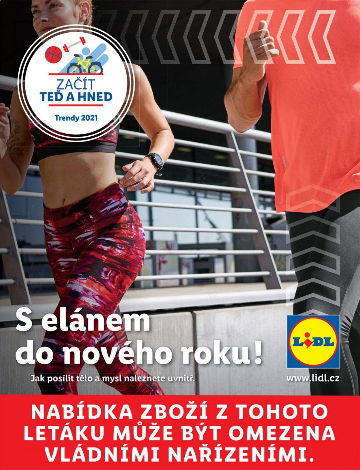 Leták Lidl - 4.1.2021 - 28.3.2021. Strana 1