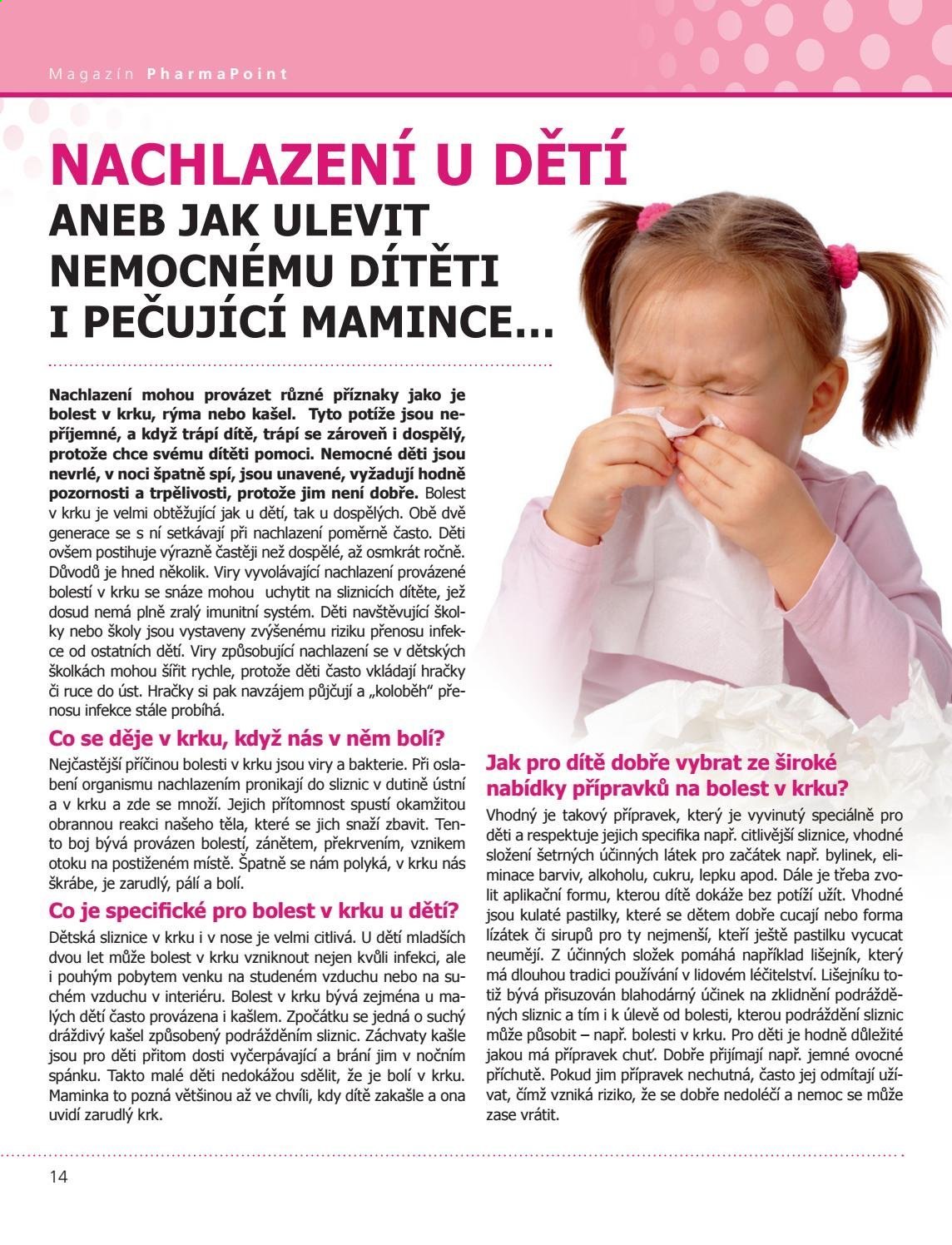 Leták PharmaPoint. Strana 14
