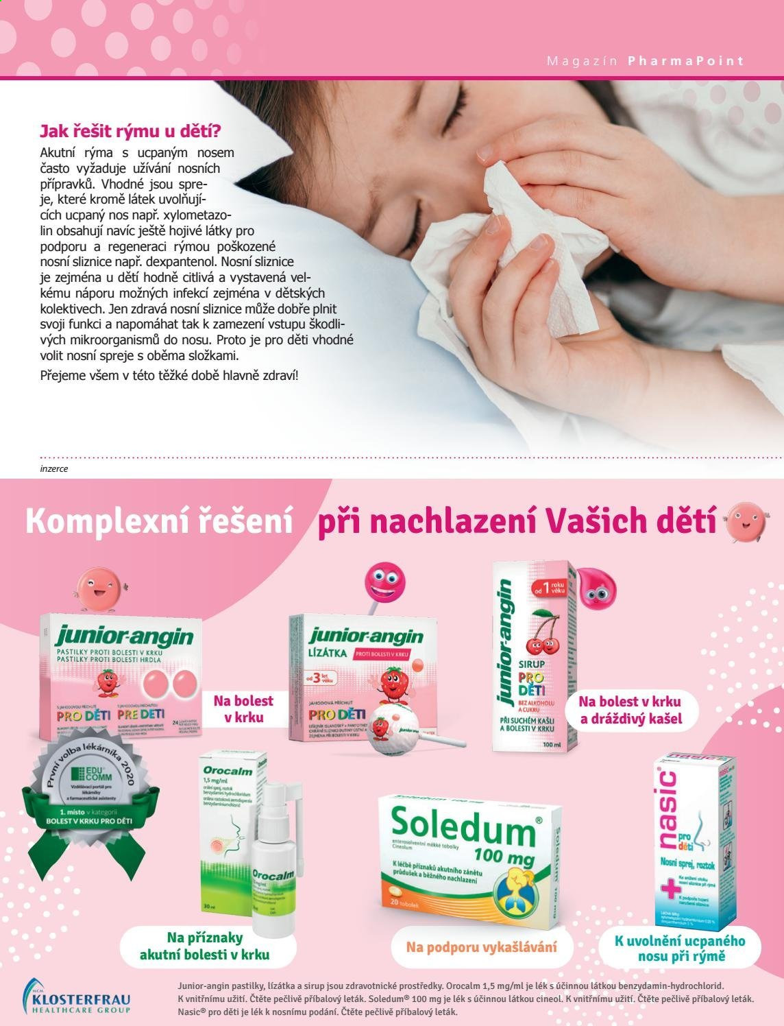 Leták PharmaPoint. Strana 15