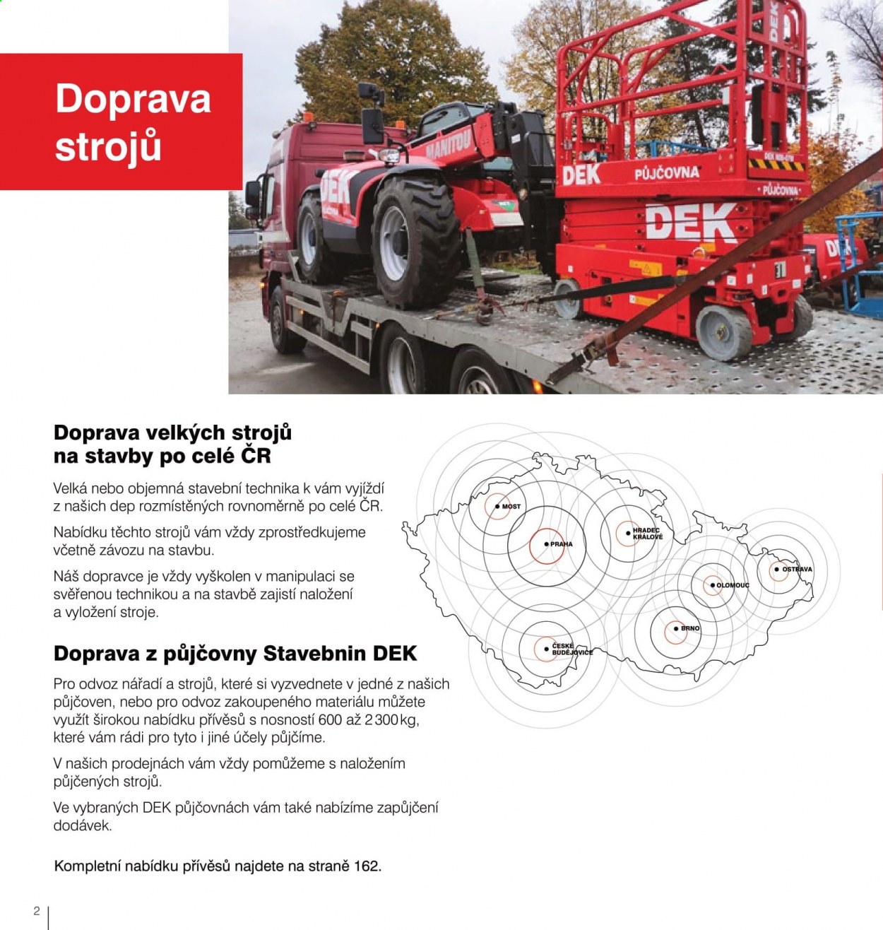 Leták DEK. Strana 4