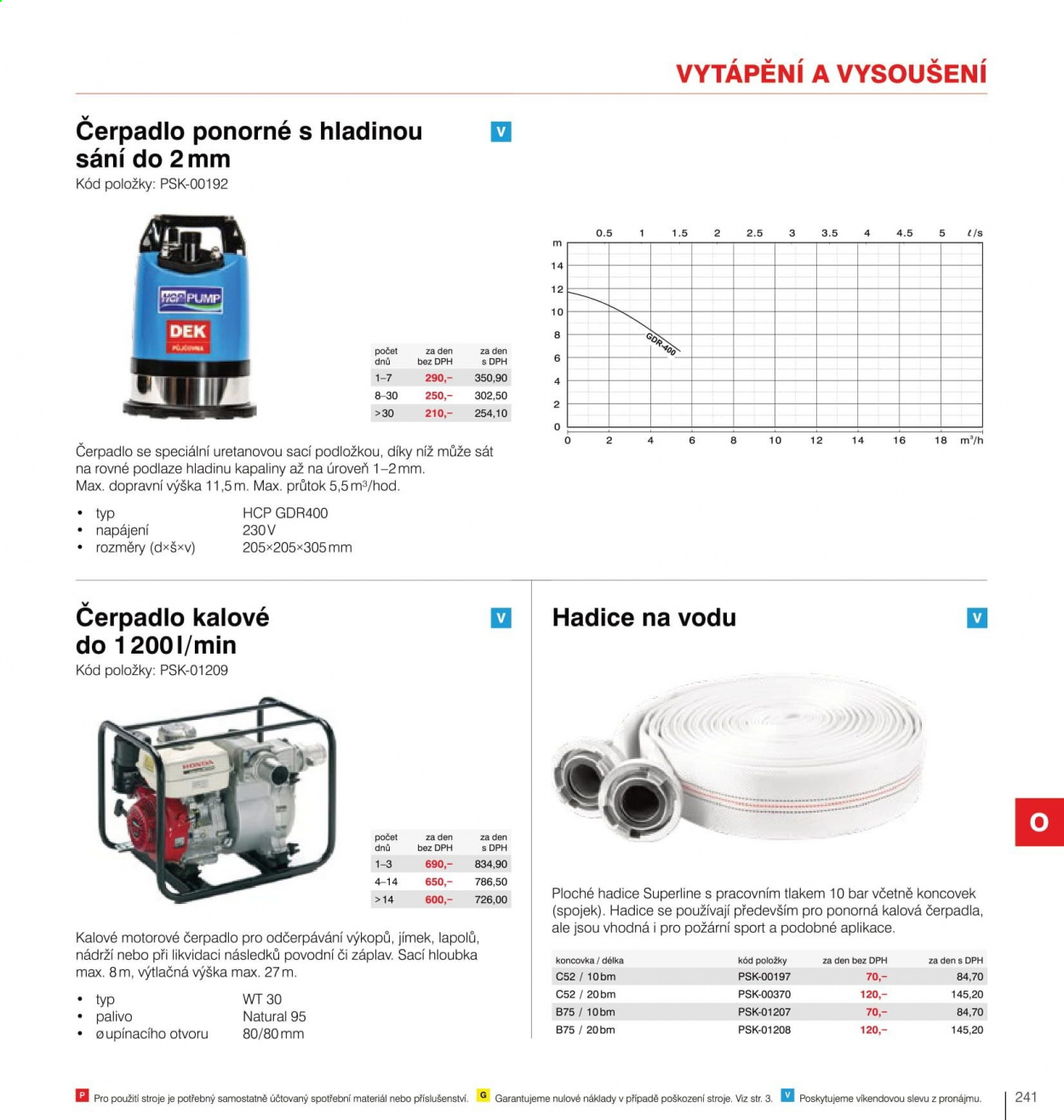 Leták DEK. Strana 243