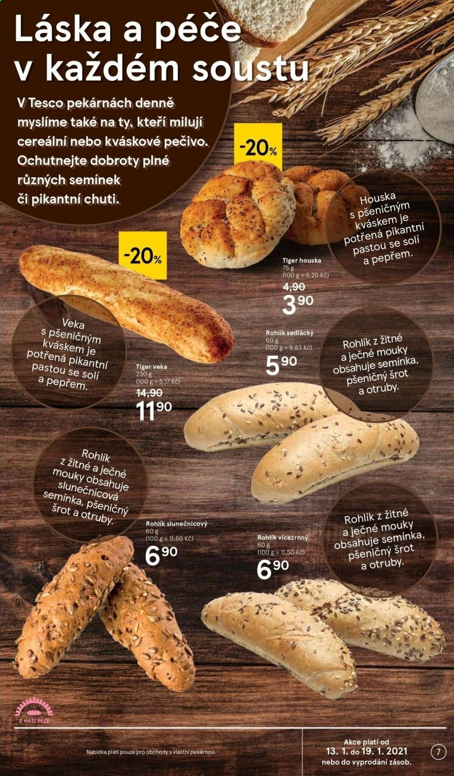 Leták TESCO - 13.1.2021 - 19.1.2021. Strana 7