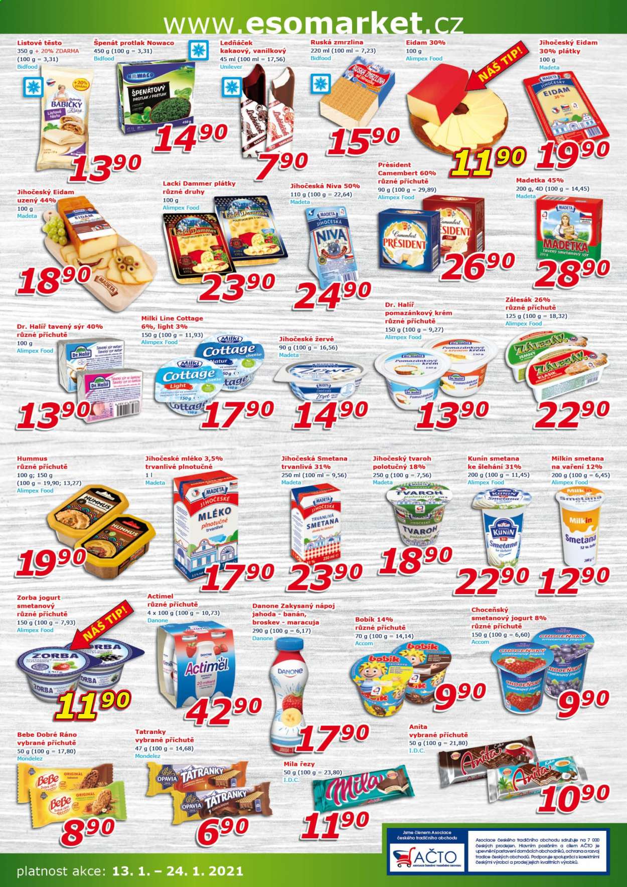 Leták ESO MARKET - 13.1.2021 - 24.1.2021. Strana 3