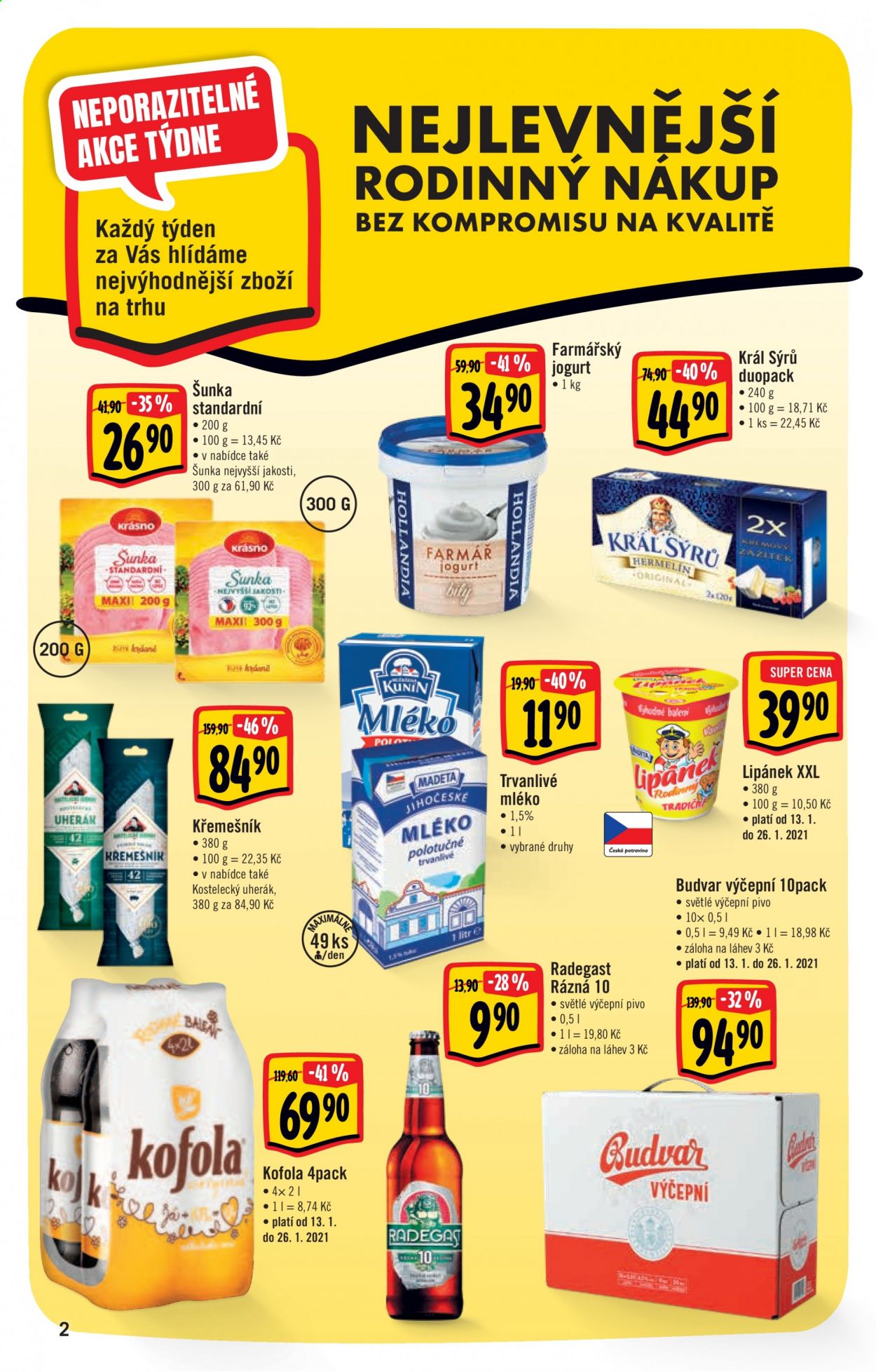 Leták Albert Hypermarket - 13.1.2021 - 19.1.2021. Strana 2