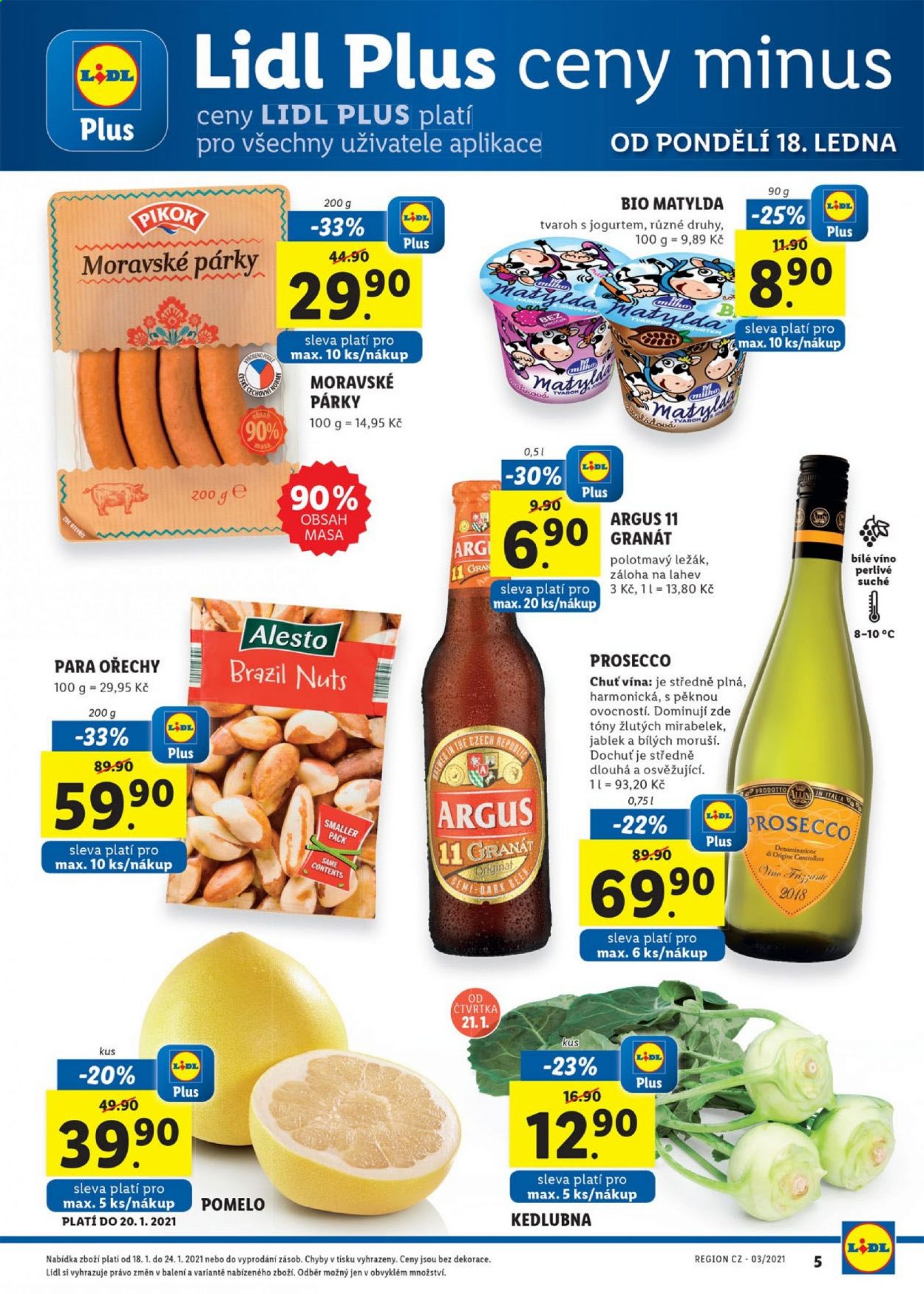 Leták Lidl - 18.1.2021 - 24.1.2021. Strana 5