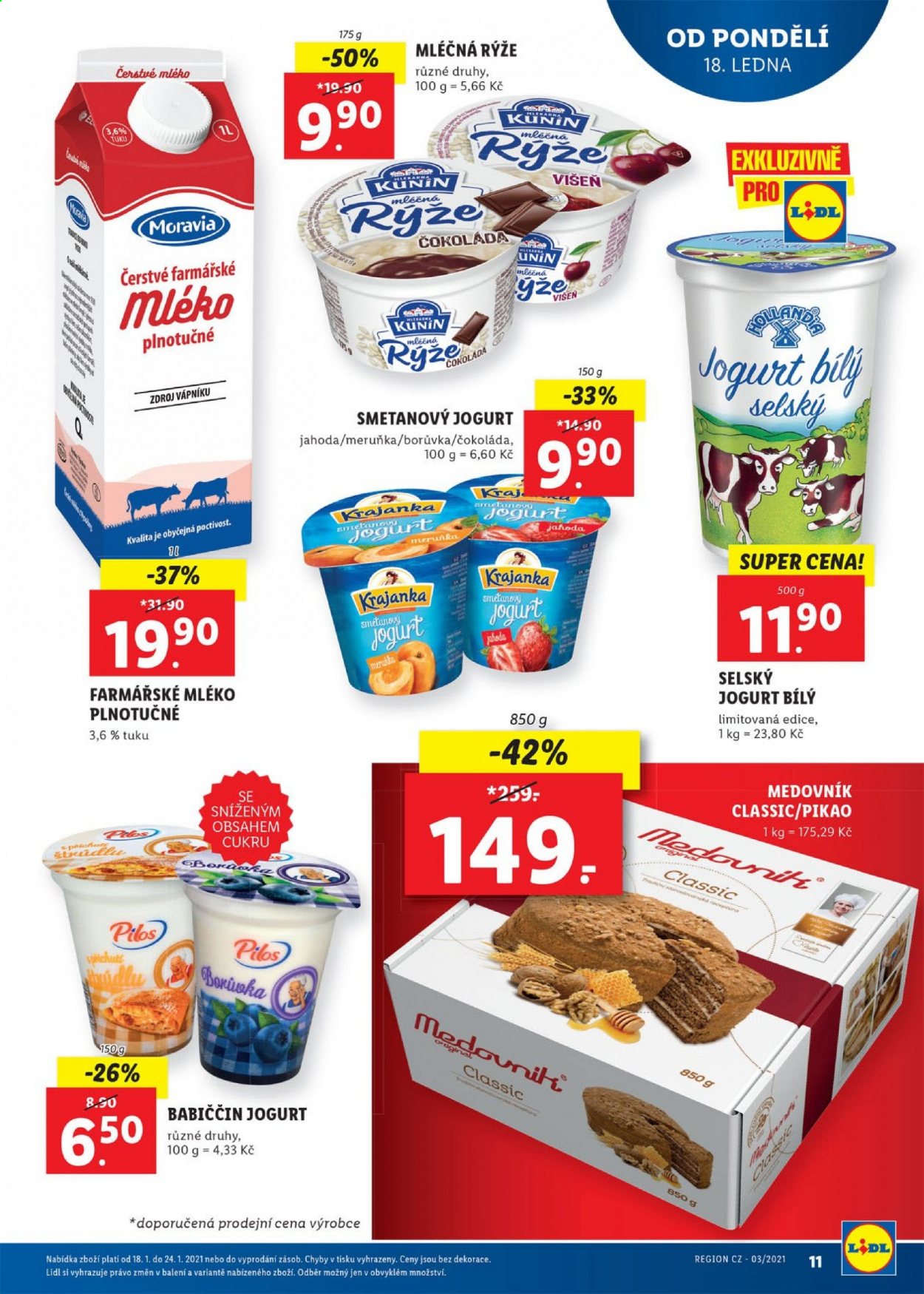 Leták Lidl - 18.1.2021 - 24.1.2021. Strana 11