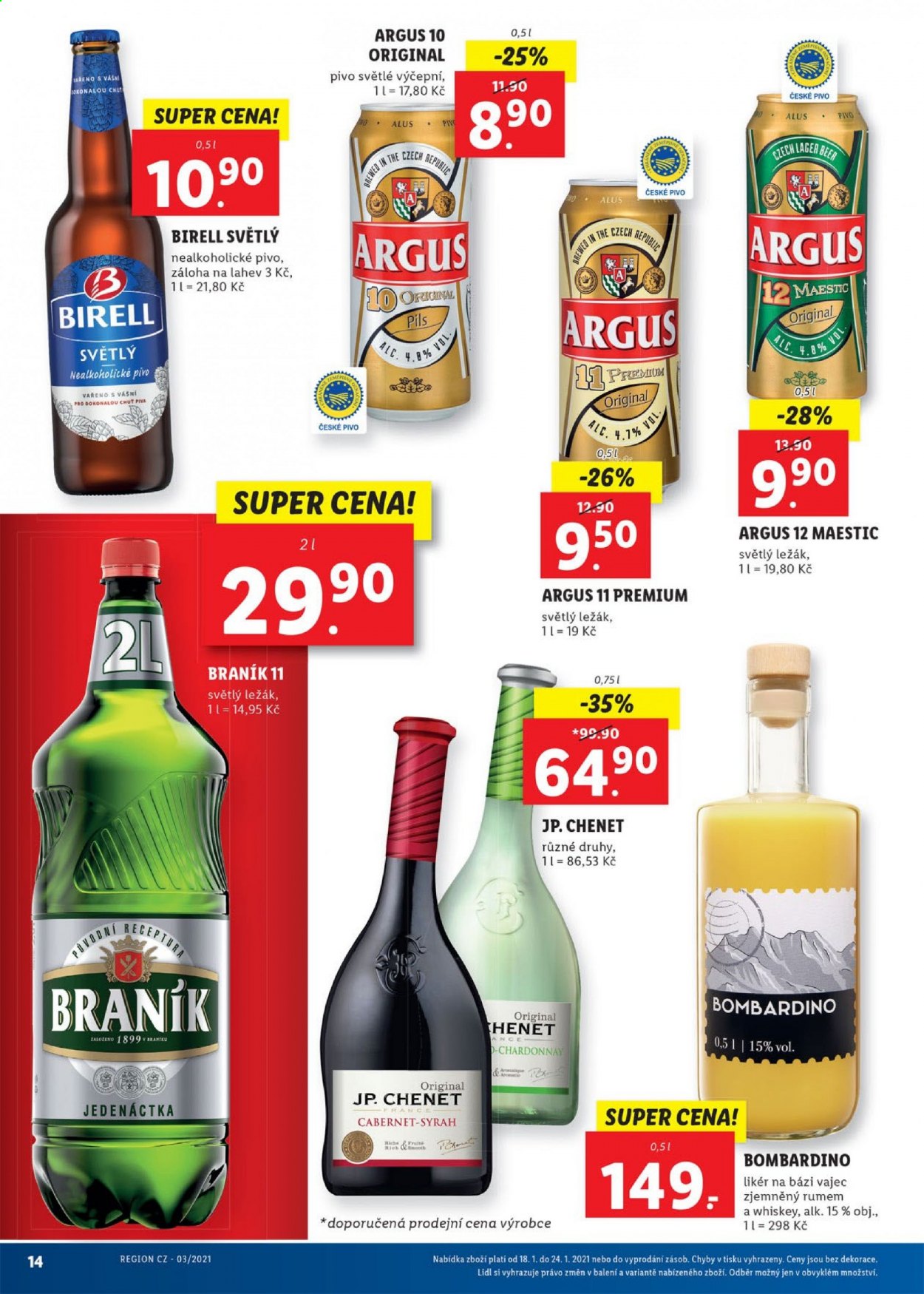 Leták Lidl - 18.1.2021 - 24.1.2021. Strana 14