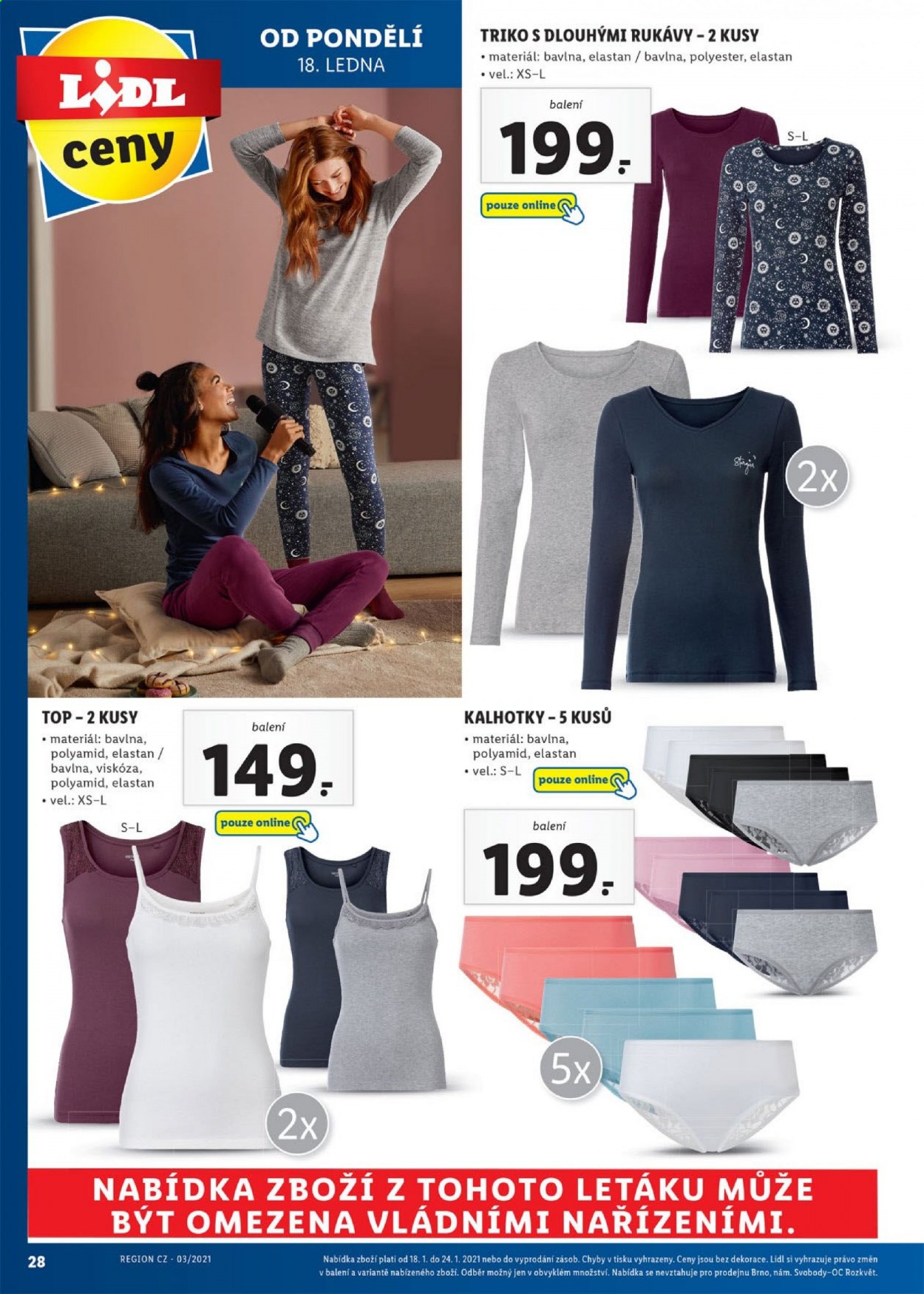 Leták Lidl - 18.1.2021 - 24.1.2021. Strana 28