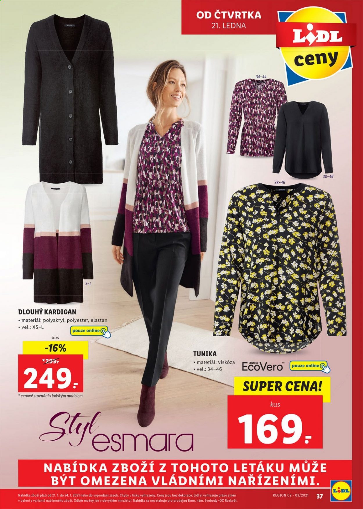 Leták Lidl - 18.1.2021 - 24.1.2021. Strana 37