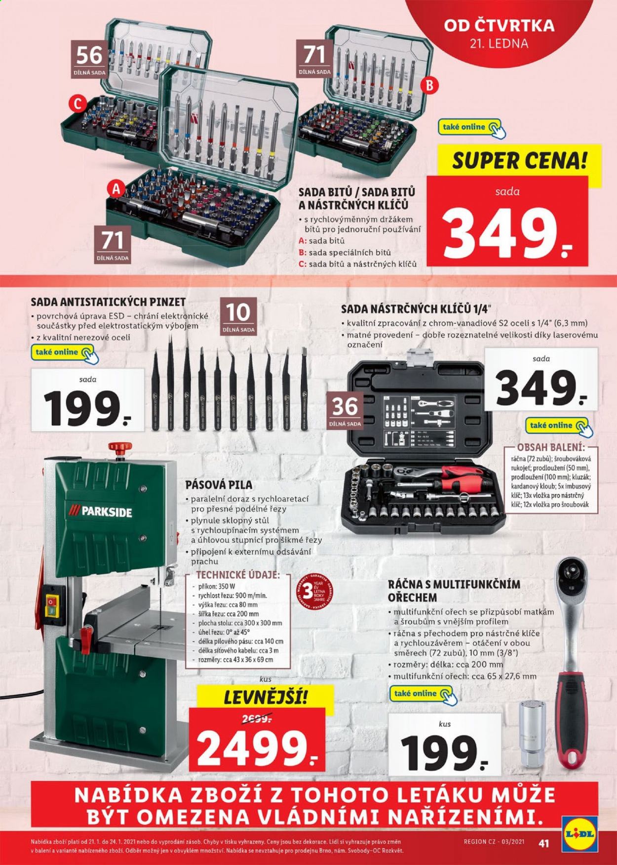 Leták Lidl - 18.1.2021 - 24.1.2021. Strana 41
