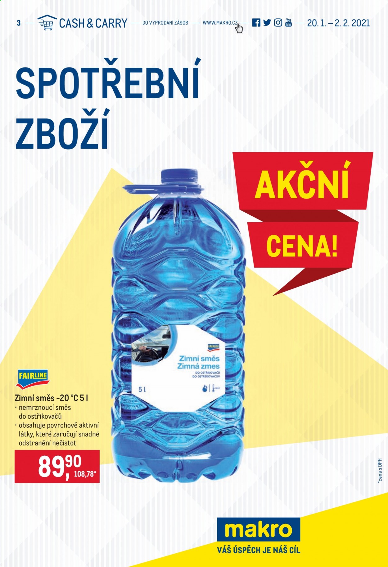 Leták MAKRO - 20.1.2021 - 2.2.2021. Strana 1