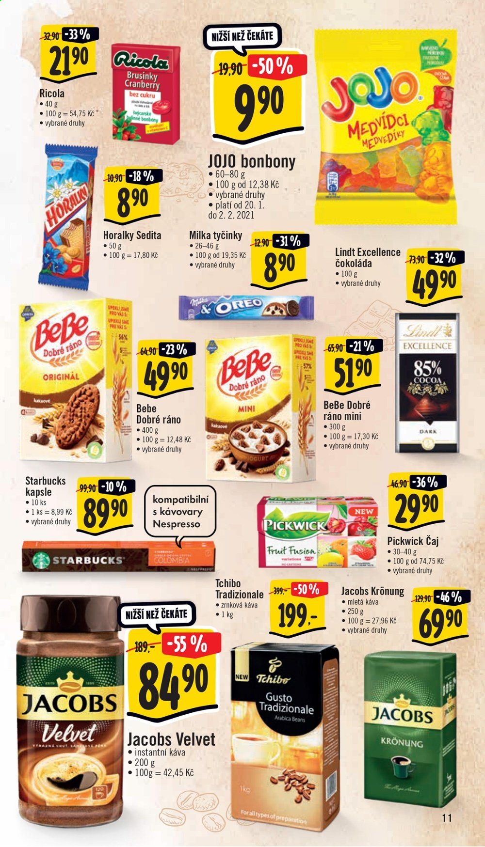 Leták Albert Supermarket - 20.1.2021 - 26.1.2021. Strana 11