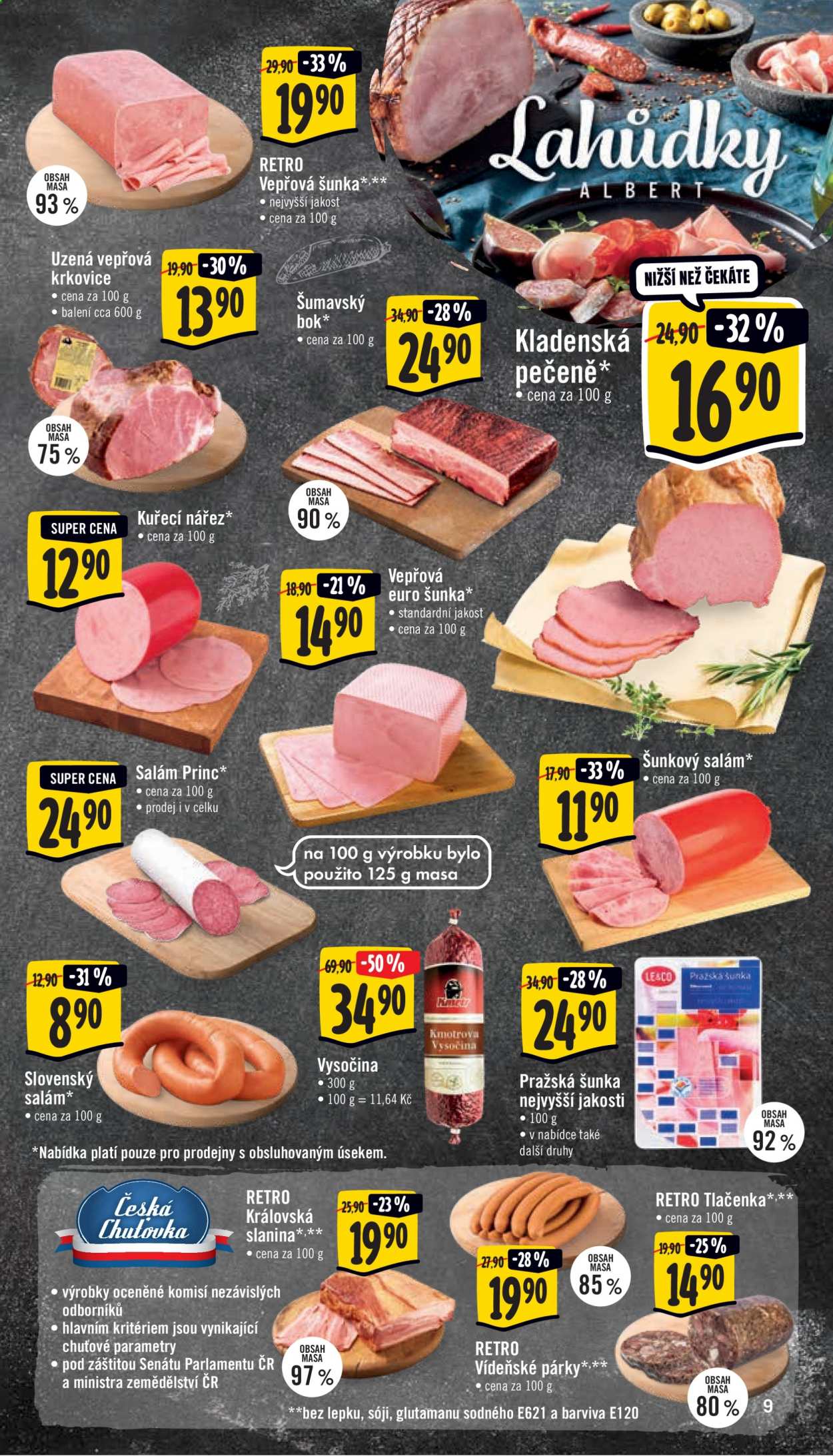 Leták Albert Supermarket - 20.1.2021 - 26.1.2021. Strana 9