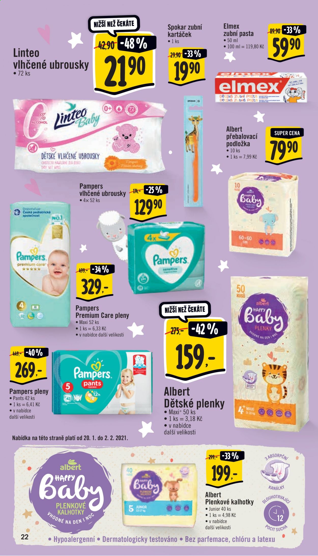 Leták Albert Supermarket - 20.1.2021 - 26.1.2021. Strana 22