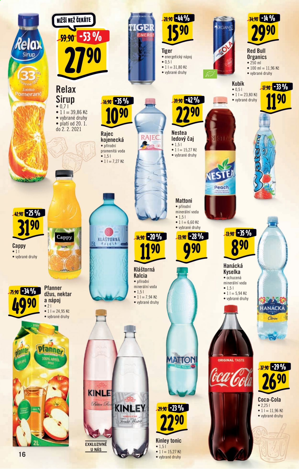 Leták Albert Hypermarket - 20.1.2021 - 26.1.2021. Strana 16