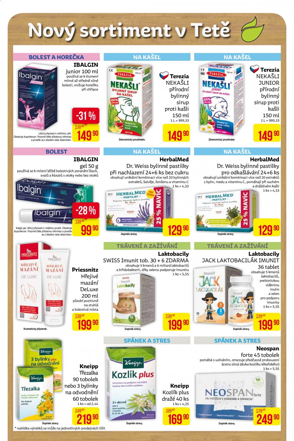 Leták Teta drogerie - 21.1.2021 - 1.2.2021. Strana 4