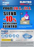 Leták PLANEO Elektro - 20.1.2021 - 24.1.2021.