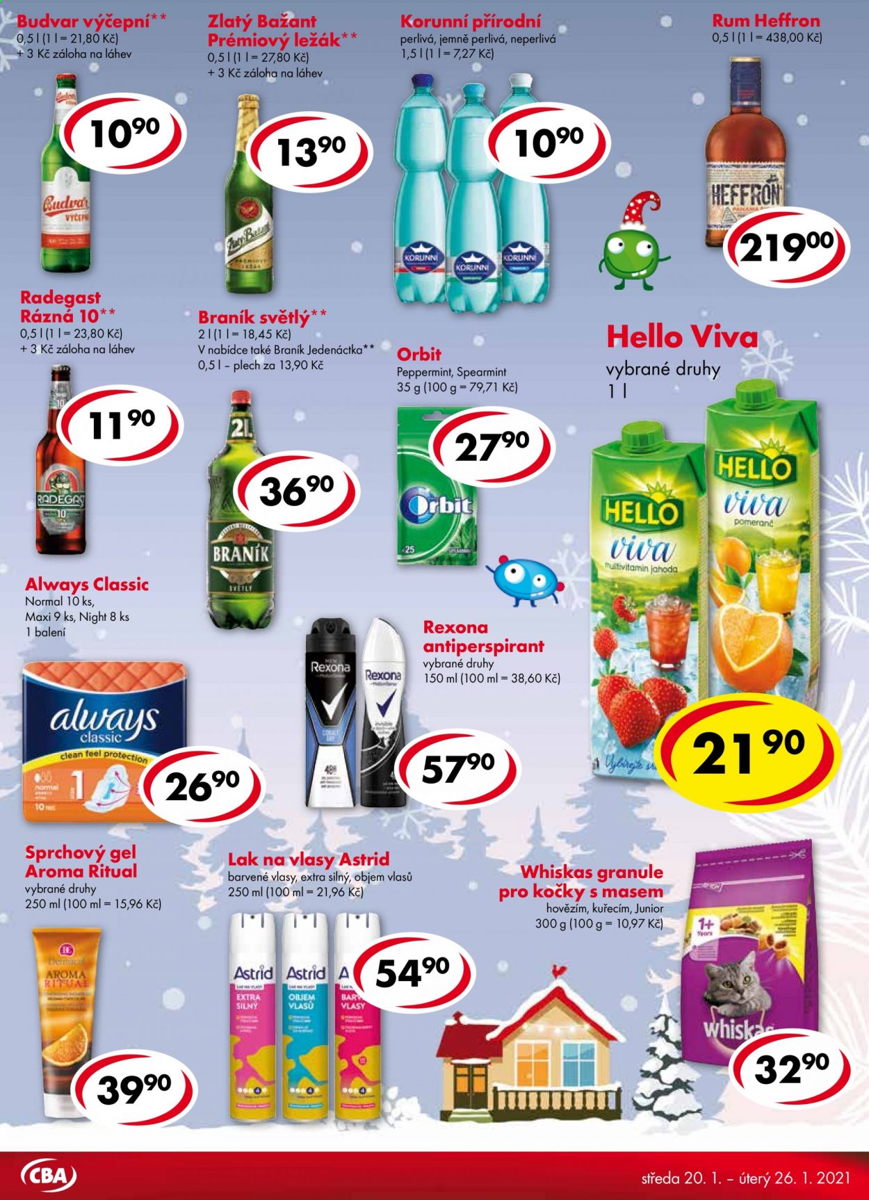 Leták CBA Premium - 20.1.2021 - 26.1.2021. Strana 5