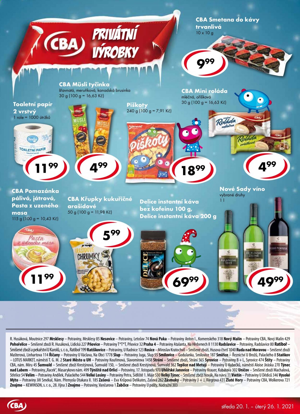 Leták CBA Premium - 20.1.2021 - 26.1.2021. Strana 7