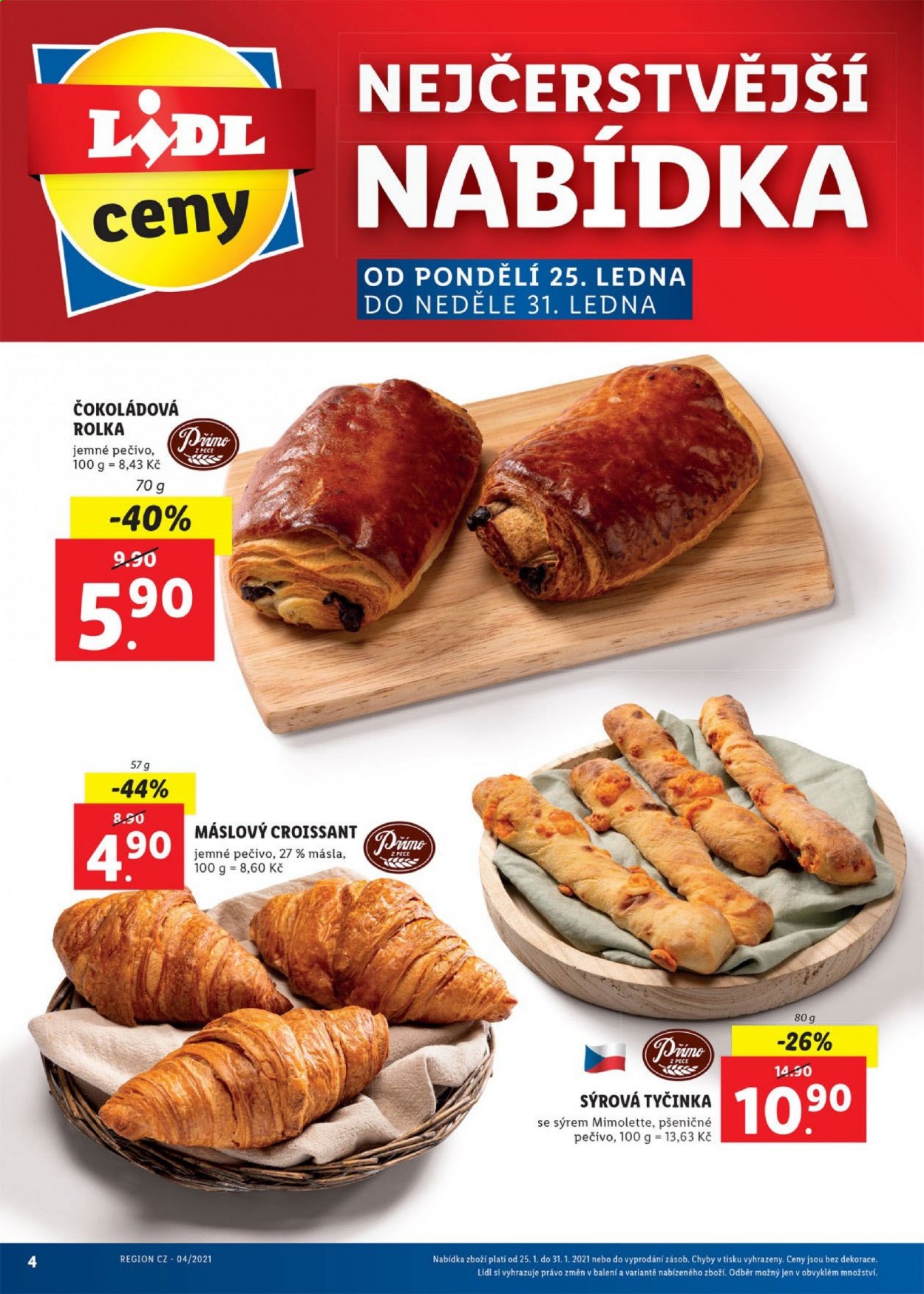 Leták Lidl - 25.1.2021 - 31.1.2021. Strana 4
