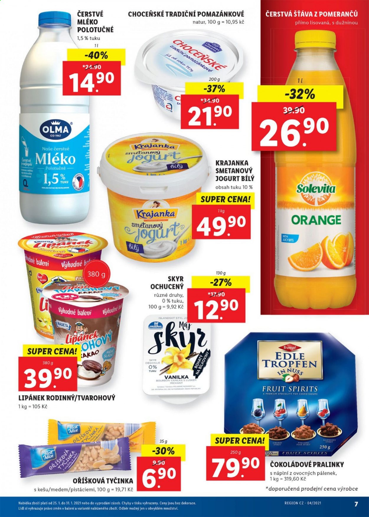 Leták Lidl - 25.1.2021 - 31.1.2021. Strana 7