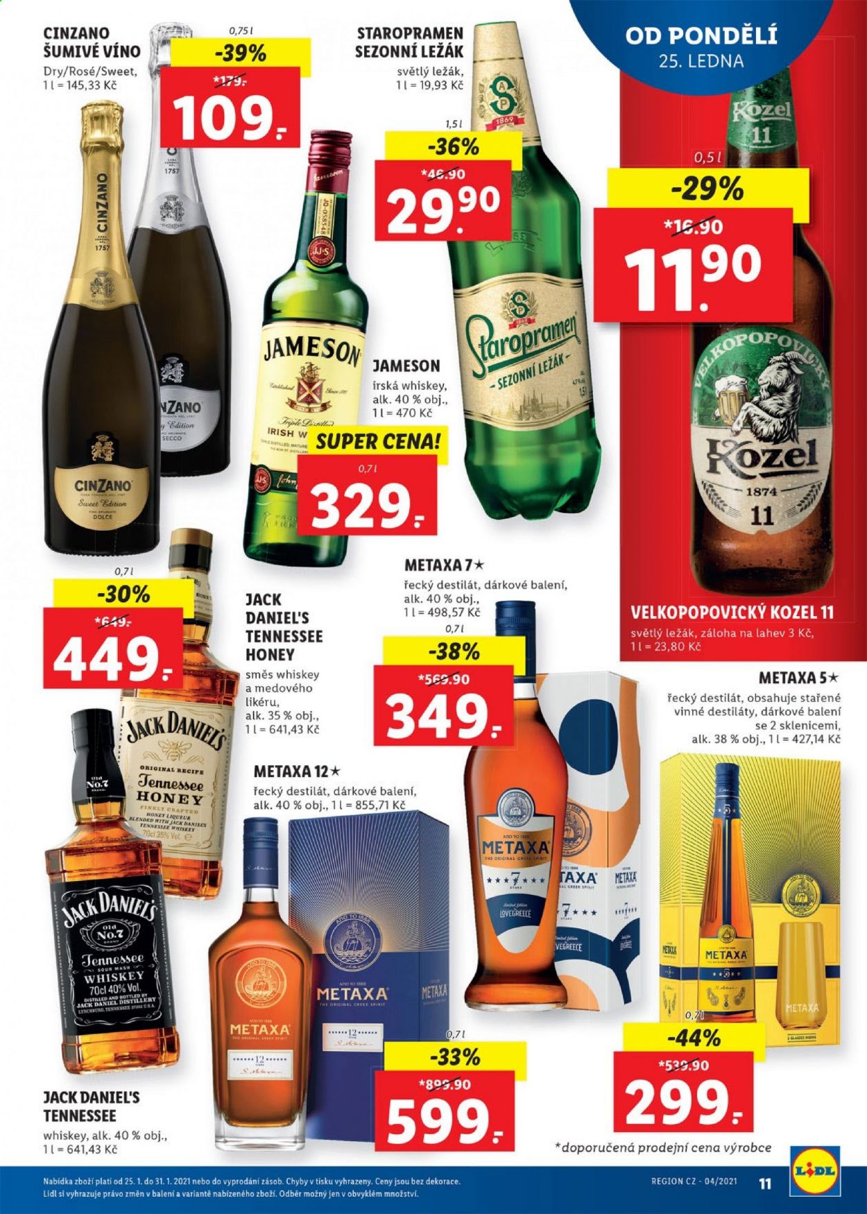 Leták Lidl - 25.1.2021 - 31.1.2021. Strana 11