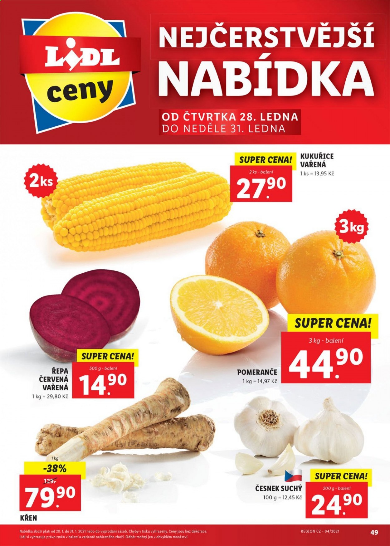Leták Lidl - 25.1.2021 - 31.1.2021. Strana 49