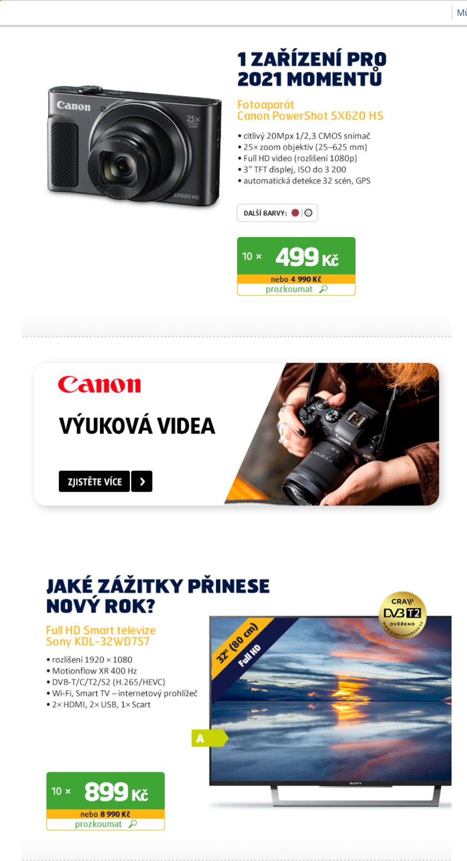 Leták DATART - 18.1.2021 - 24.1.2021. Strana 2