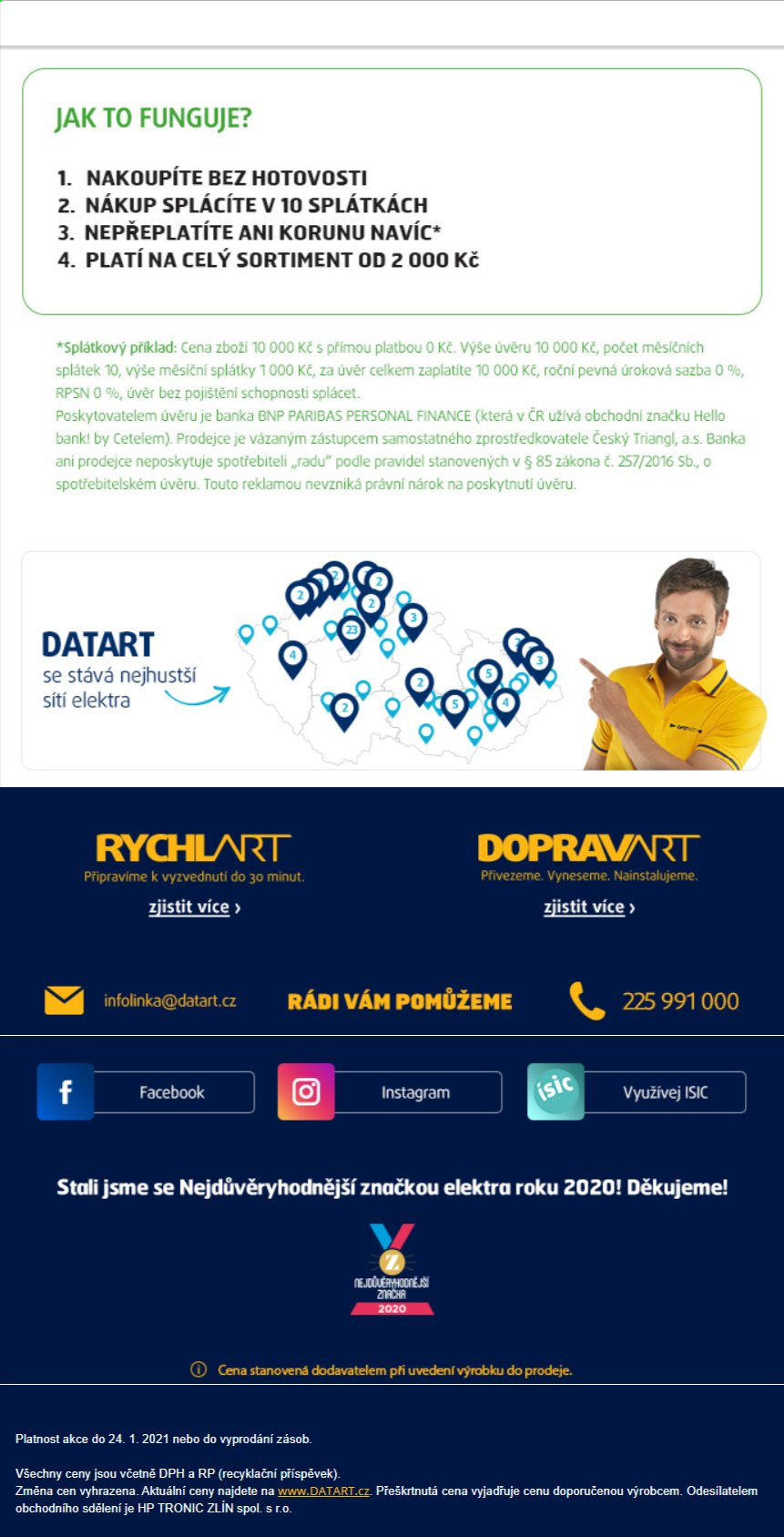 Leták DATART - 18.1.2021 - 24.1.2021. Strana 6