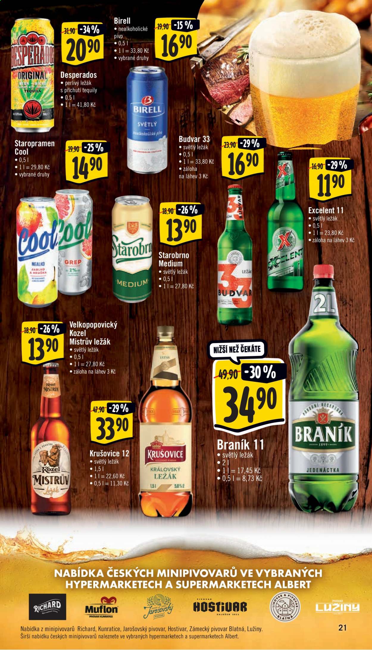 Leták Albert Supermarket - 27.1.2021 - 2.2.2021. Strana 21