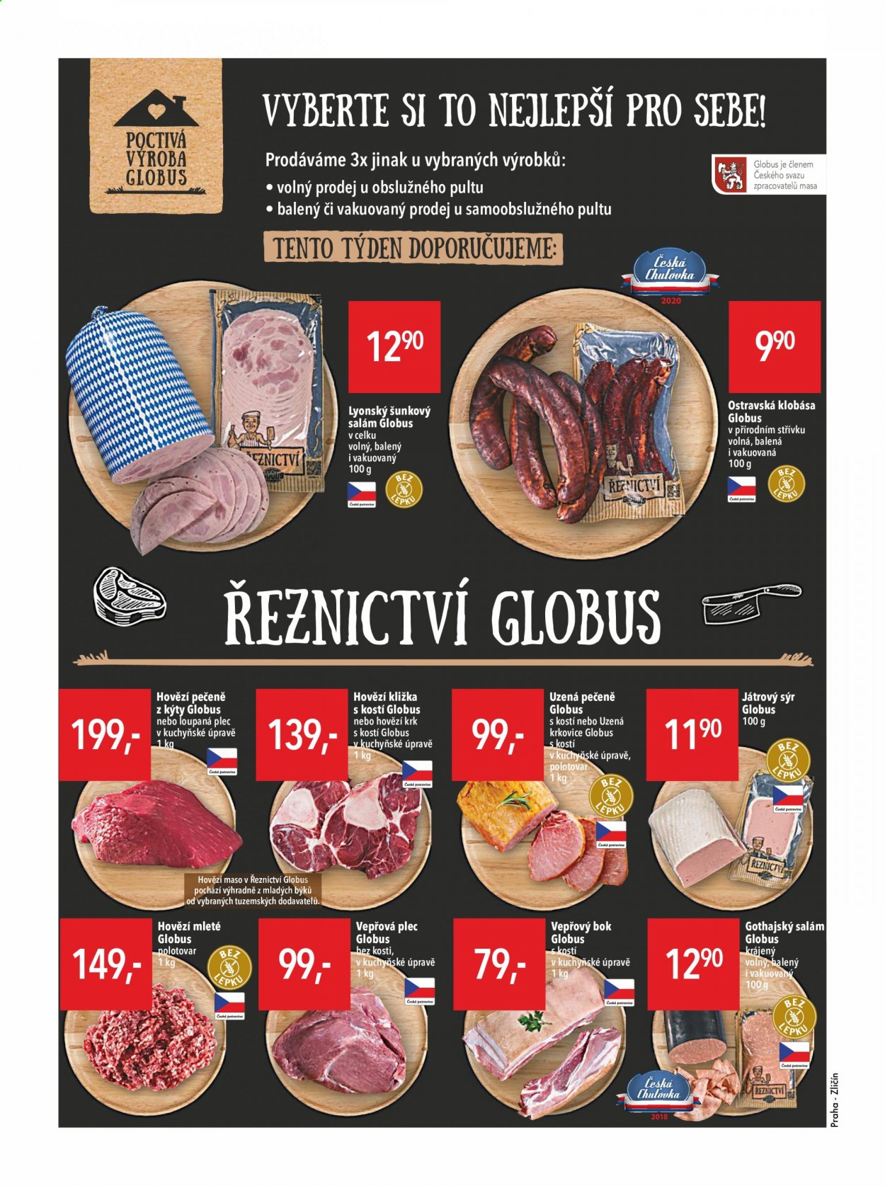 Leták Globus - 28.1.2021 - 3.2.2021. Strana 2