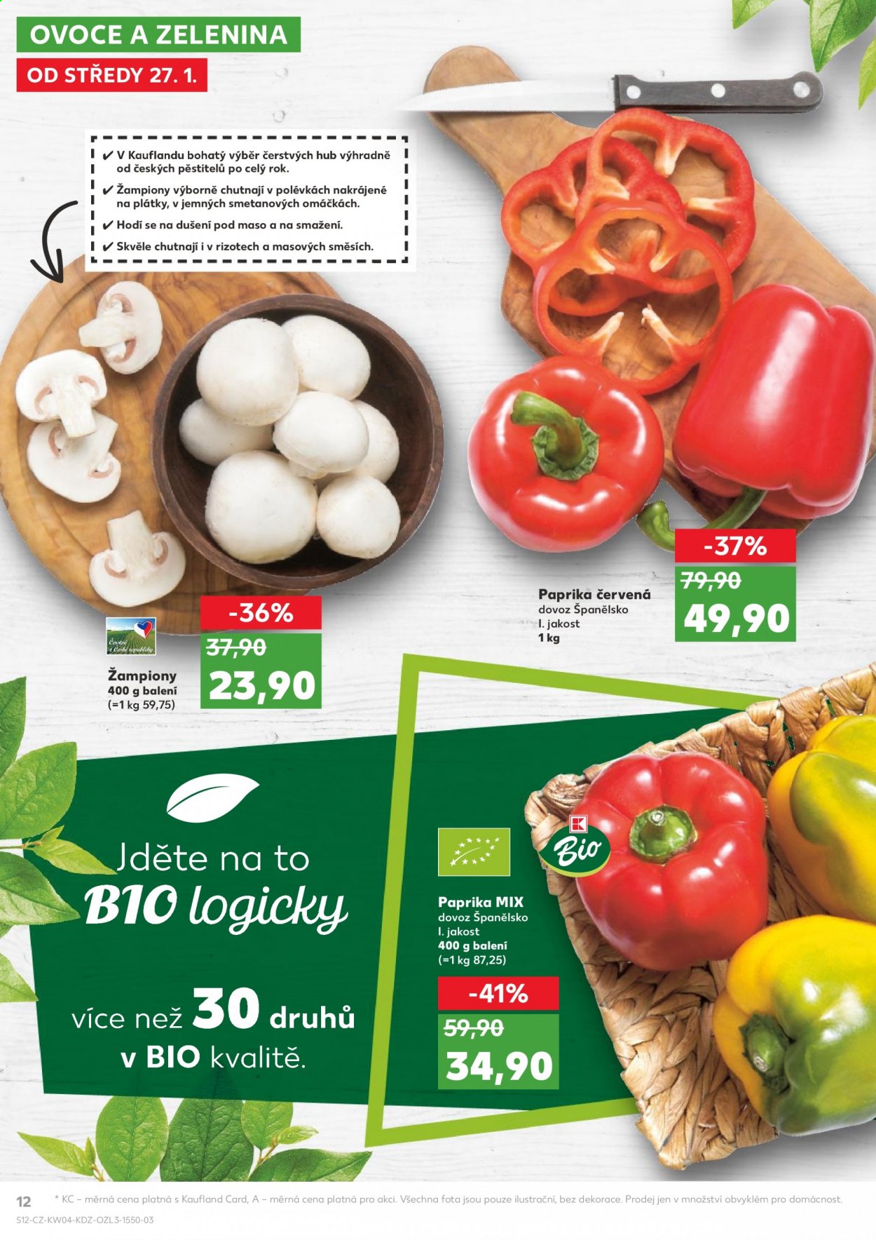 Leták Kaufland - 27.1.2021 - 2.2.2021. Strana 12