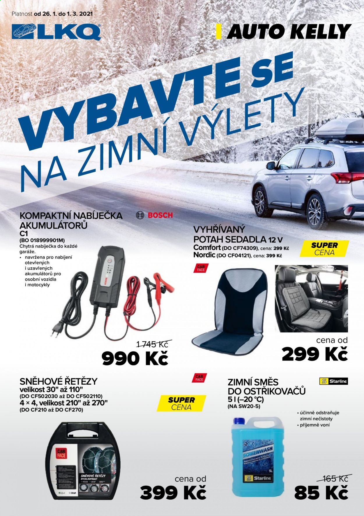 Leták AUTO KELLY - 26.1.2021 - 1.3.2021. Strana 1