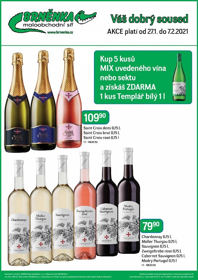 Leták Brněnka - 27.1.2021 - 7.2.2021. Strana 8