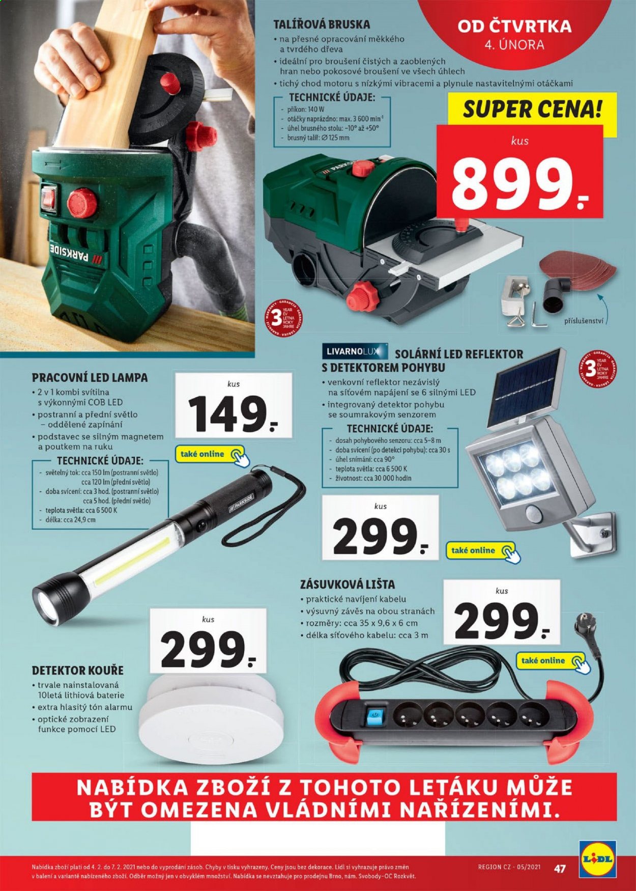 Leták Lidl - 1.2.2021 - 7.2.2021. Strana 47