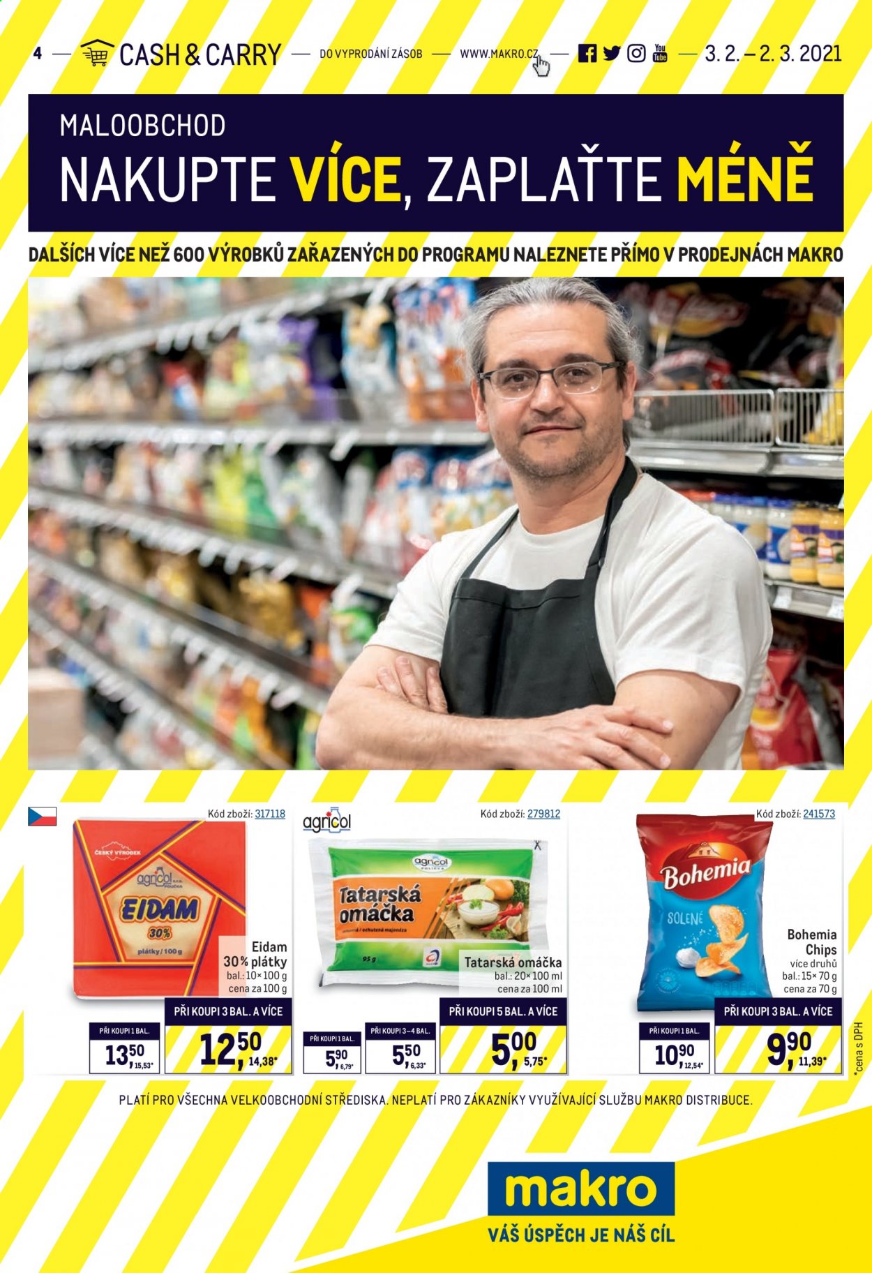 Leták MAKRO - 3.2.2021 - 2.3.2021. Strana 1
