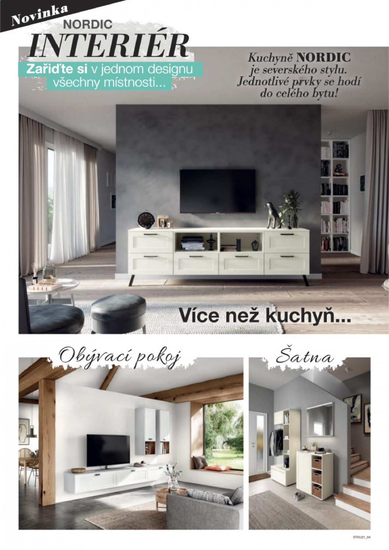 Leták SCONTO NÁBYTEK. Strana 64