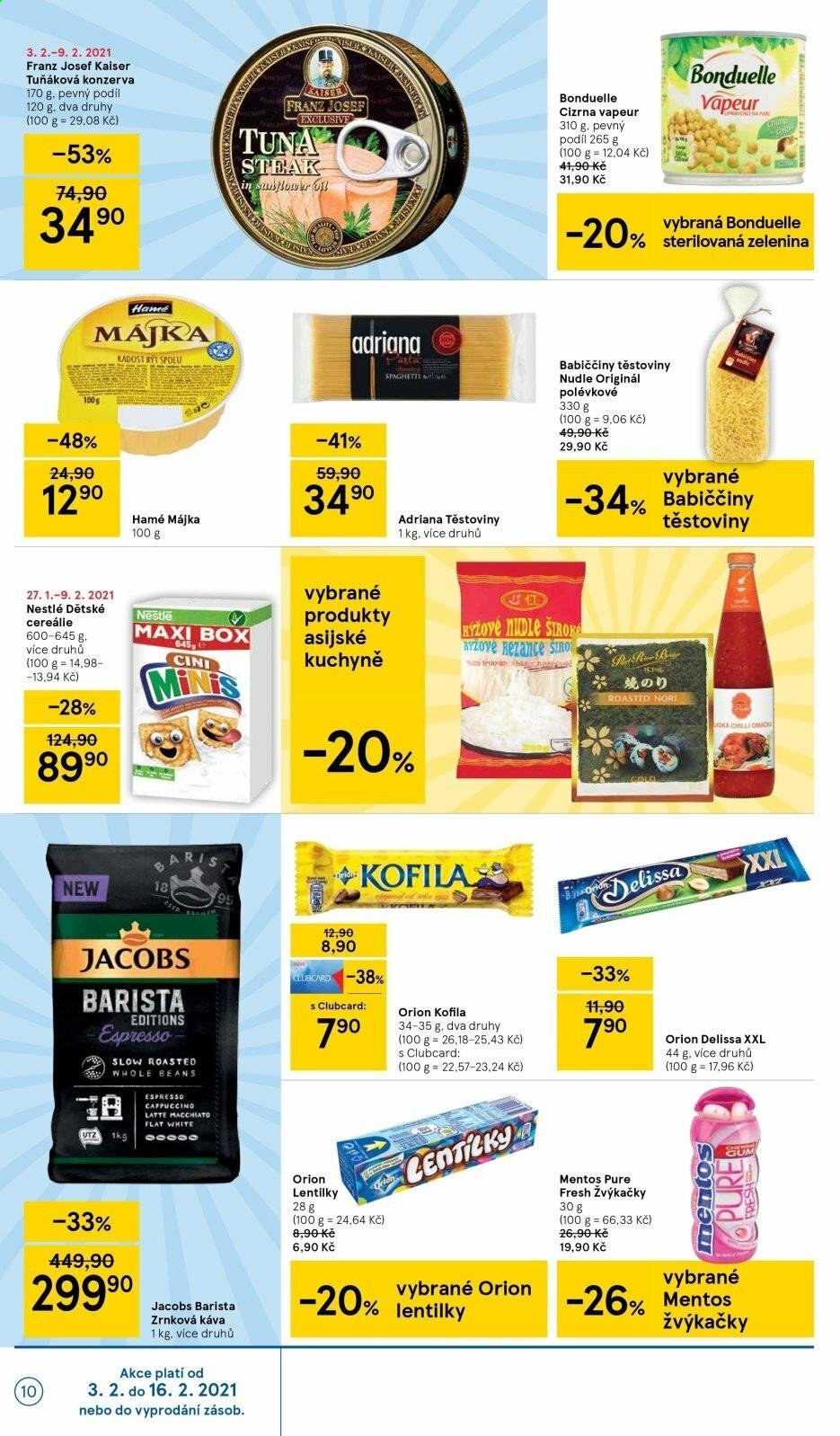 Leták TESCO - 3.2.2021 - 9.2.2021. Strana 10