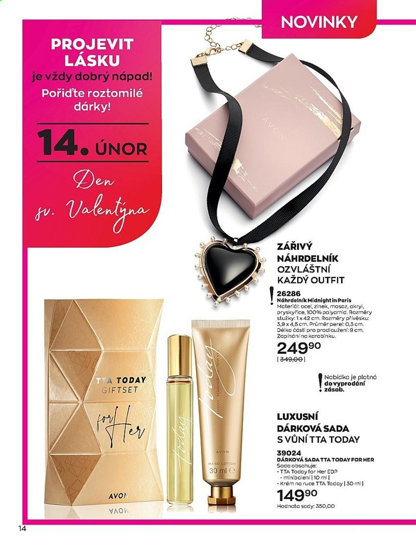 Leták AVON - 1.2.2021 - 28.2.2021. Strana 14