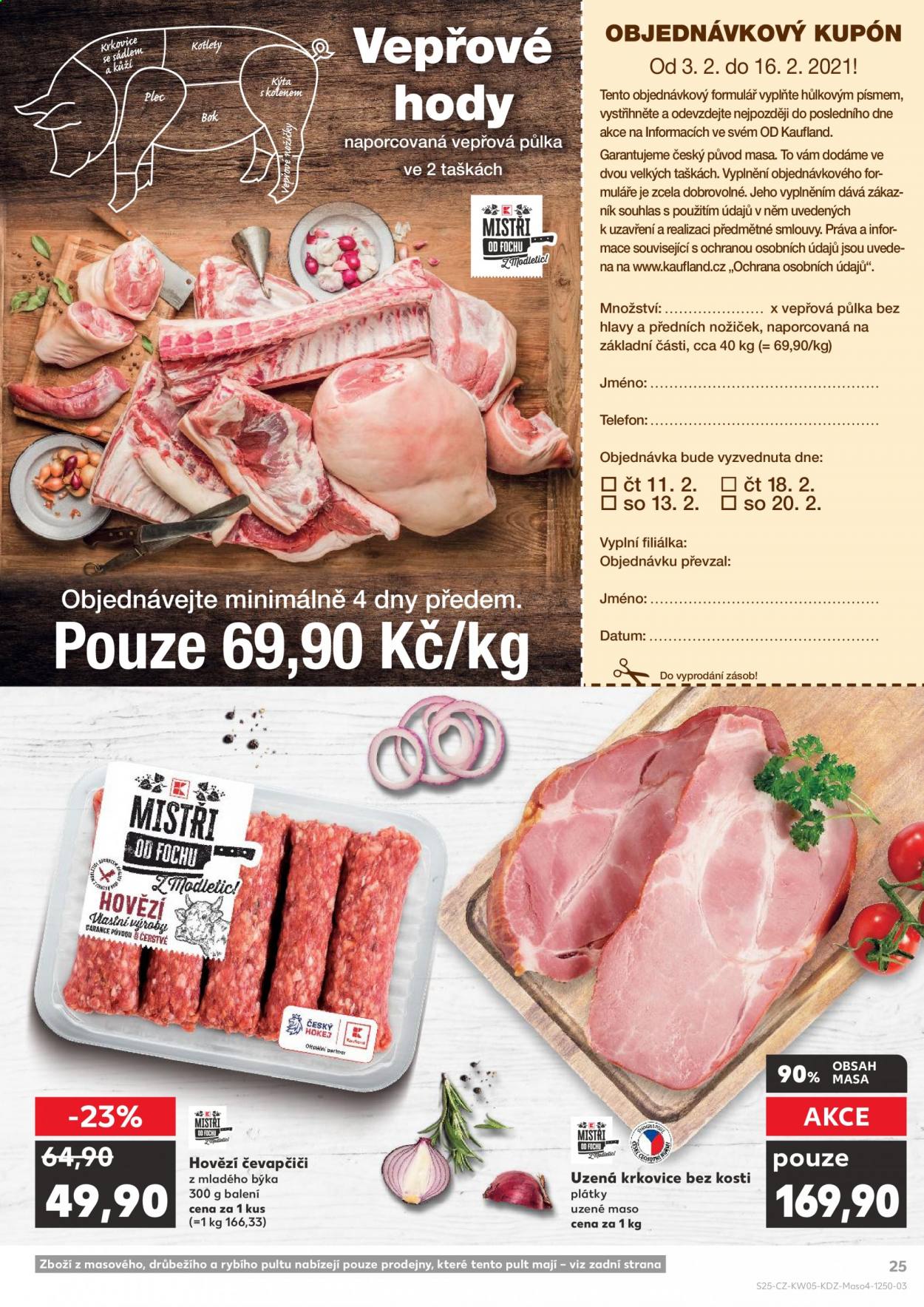 Leták Kaufland - 3.2.2021 - 9.2.2021. Strana 25
