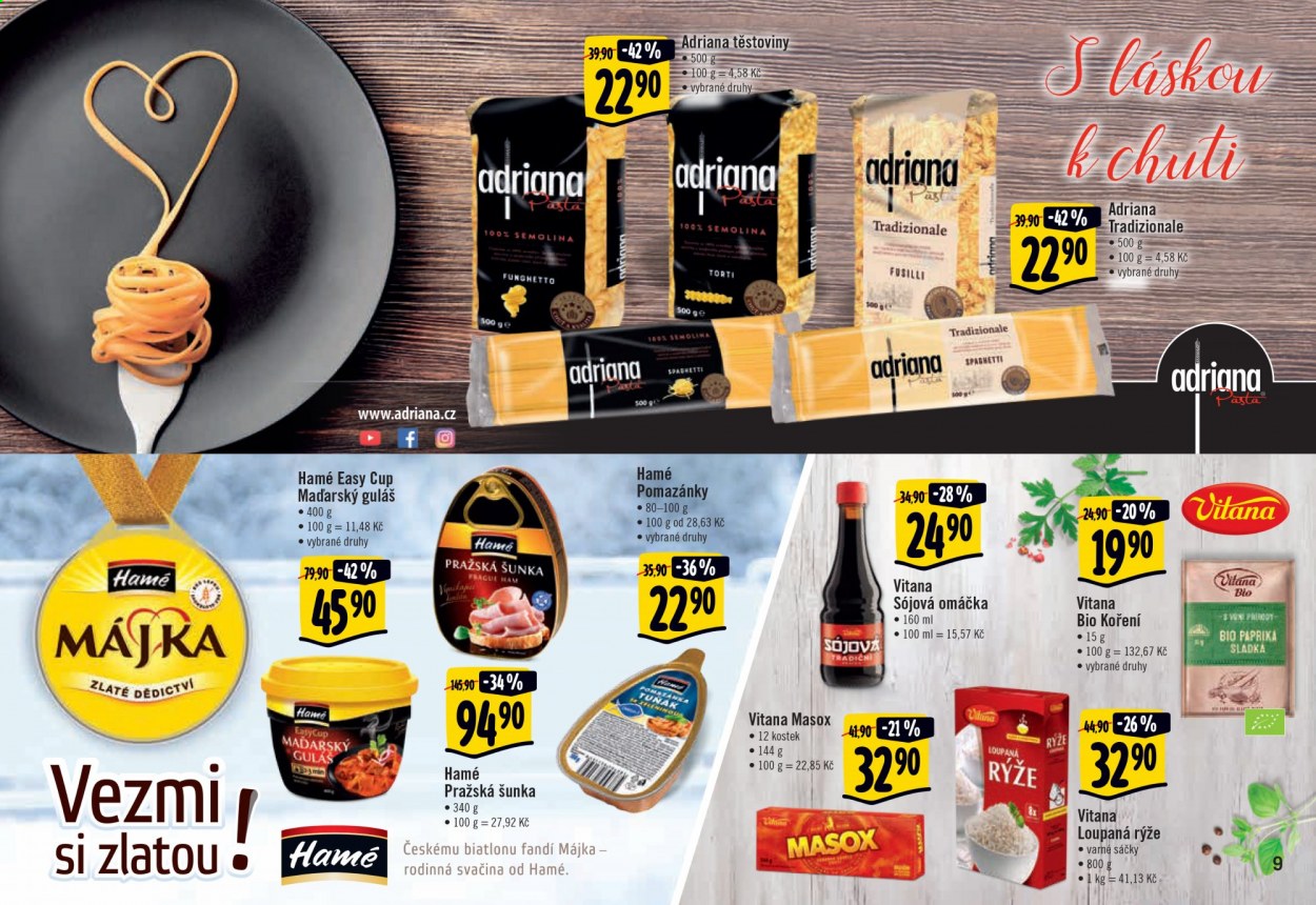 Leták Albert Hypermarket - 3.2.2021 - 16.2.2021. Strana 9