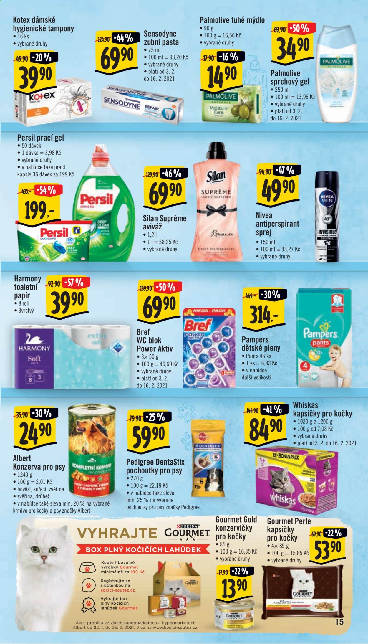 Leták Albert Supermarket - 3.2.2021 - 9.2.2021. Strana 15