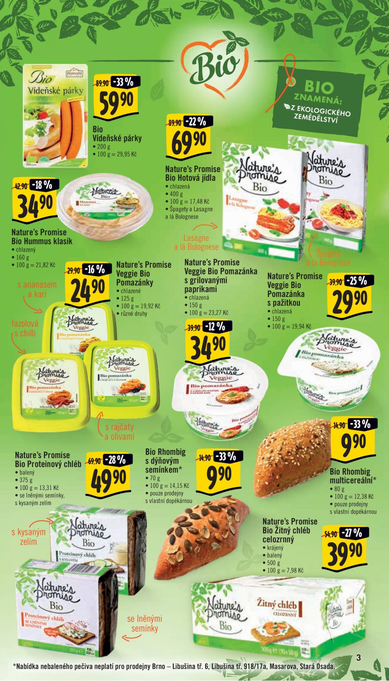 Leták Albert Supermarket - 3.2.2021 - 9.2.2021. Strana 3