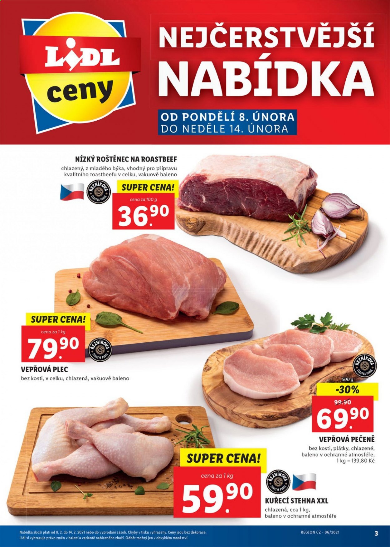 Leták Lidl - 8.2.2021 - 14.2.2021. Strana 3