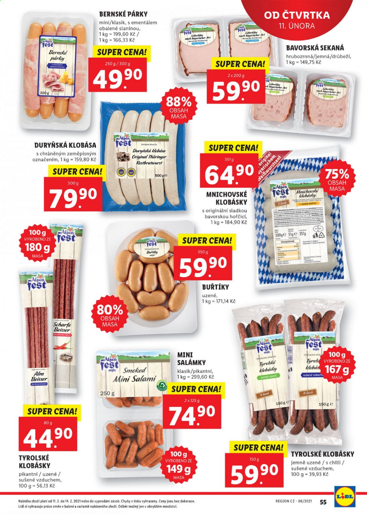 Leták Lidl - 8.2.2021 - 14.2.2021. Strana 55