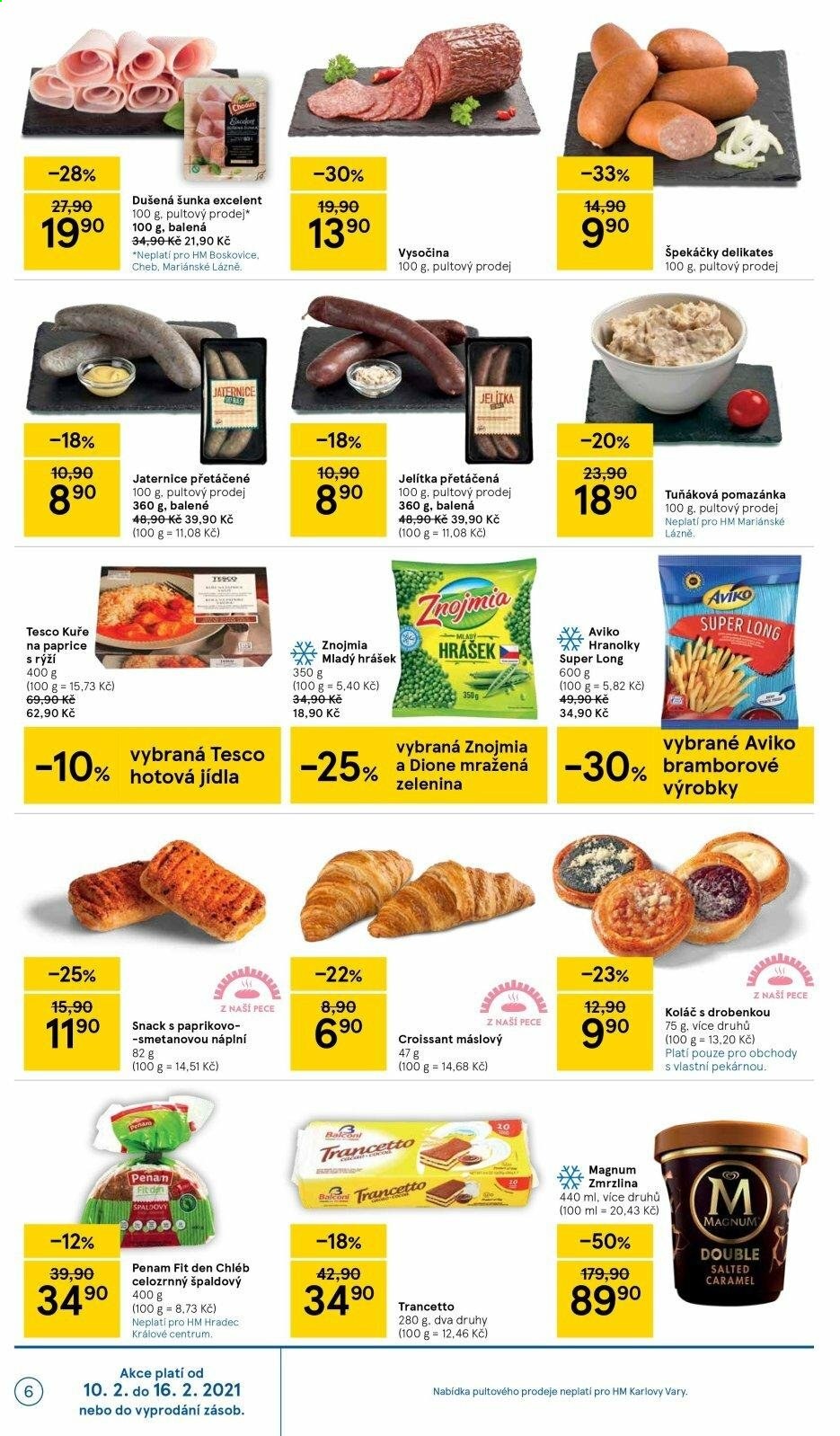 Leták TESCO - 10.2.2021 - 16.2.2021. Strana 6