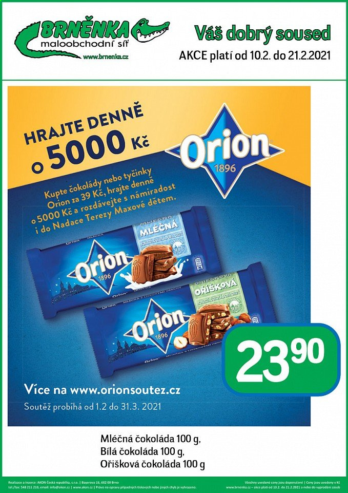Leták Brněnka - 10.2.2021 - 21.2.2021. Strana 5