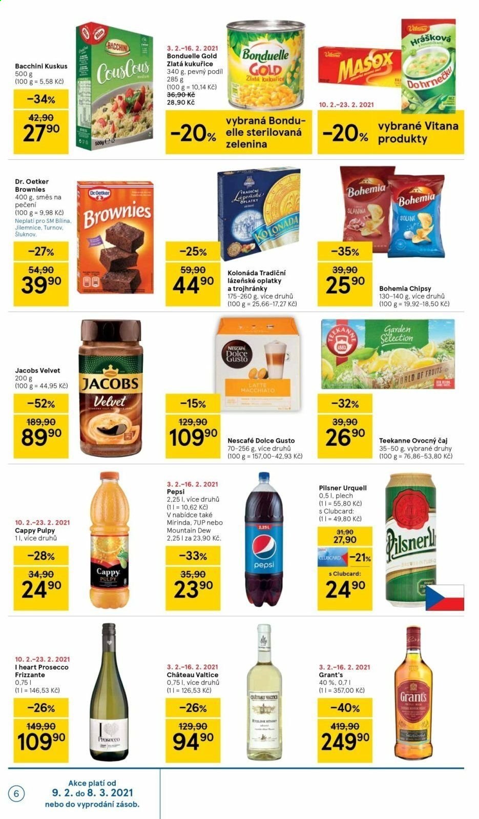 Leták TESCO supermarket - 10.2.2021 - 16.2.2021. Strana 6