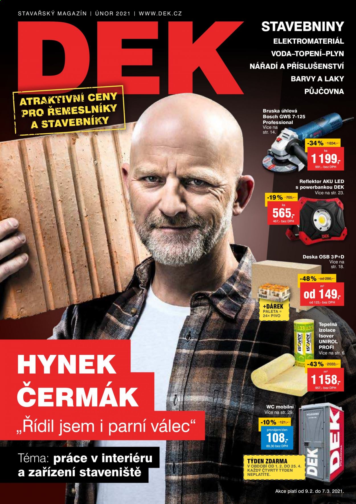 Leták DEK - 1.2.2021 - 28.2.2021. Strana 1